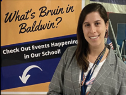 Ms. Franza is new to Baldwin this year