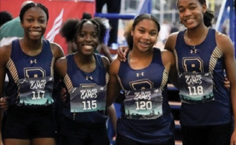 Girls Relay team went to States this year