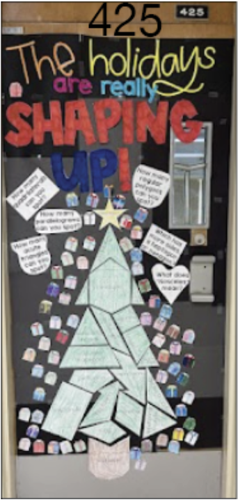 Congratulations to Ms. Piccolo and Ms. Melella, winners of this years Holiday Door Decorating Contest