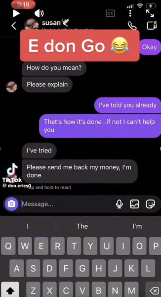 Correspondence with Yahoo Boys